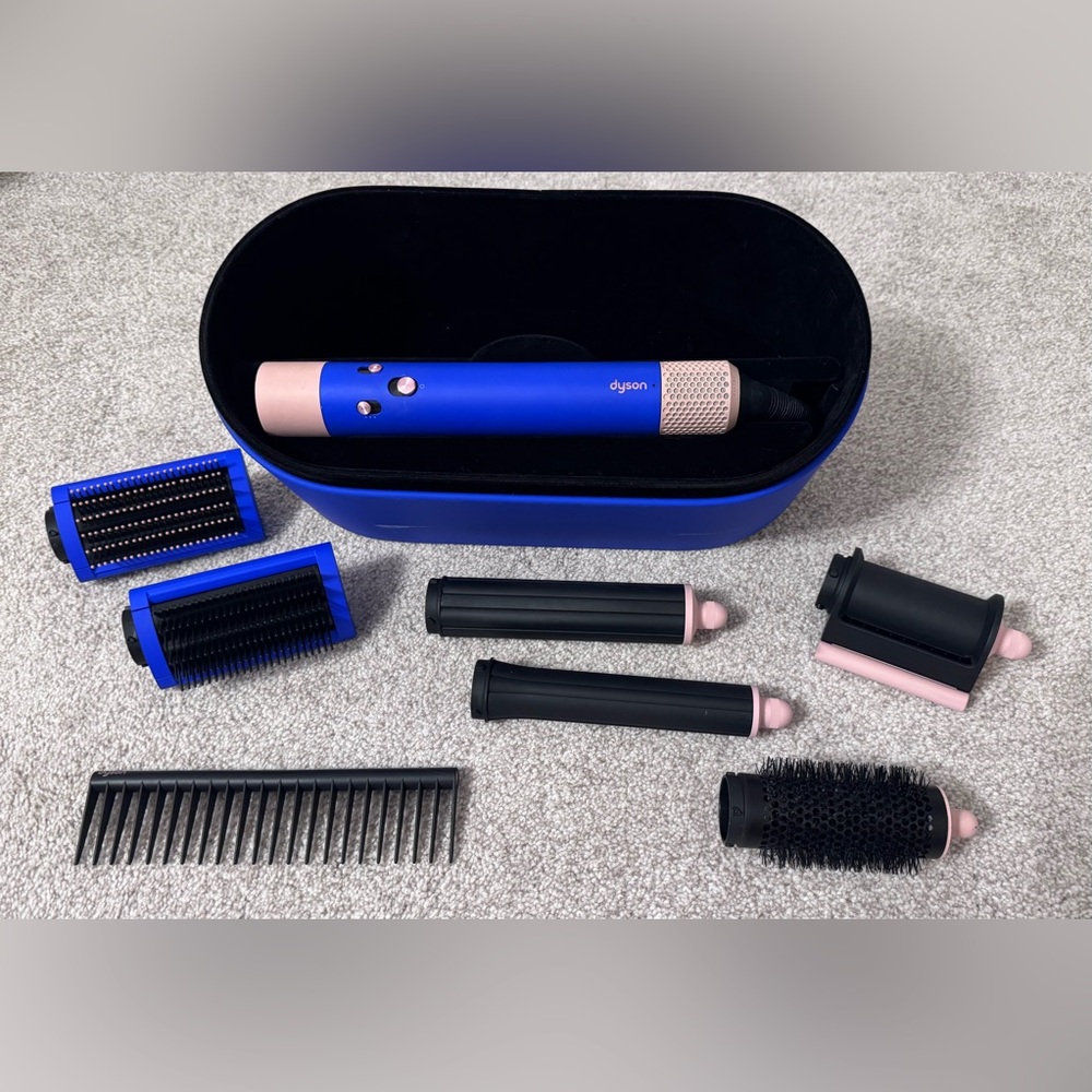 Dyson Blue and Pink Hair Styling Kit